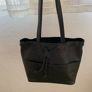 Parker Clay Black Emma Bucket Bag